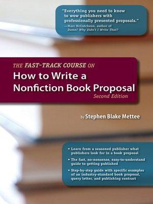 cover image of The Fast-Track Course on How to Write a Nonfiction Book Proposal